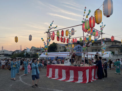 秋祭り　2024年9月7日（土）　晴れ